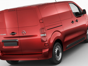 opel vivaro van 2020 3D Model