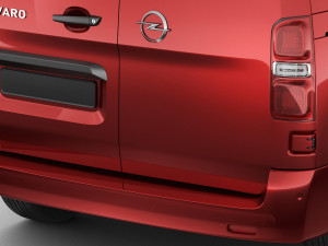 opel vivaro van 2020 3D Model