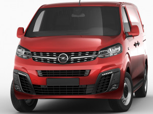 opel vivaro van 2020 3D Model