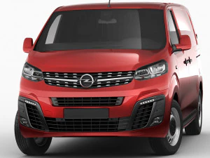 opel vivaro van 2020 3D Model