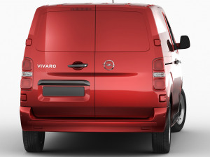 opel vivaro van 2020 3D Model