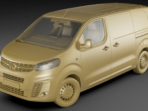 opel vivaro van 2020 3D Model