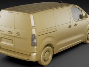 opel vivaro van 2020 3D Model