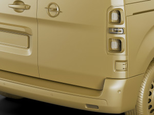 opel vivaro van 2020 3D Model