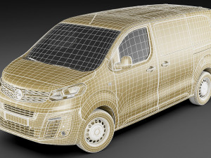 opel vivaro van 2020 3D Model