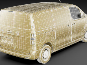opel vivaro van 2020 3D Model