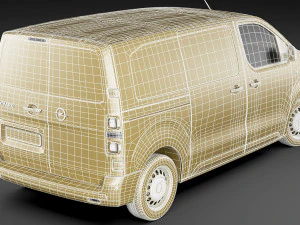 opel vivaro van 2020 3D Model