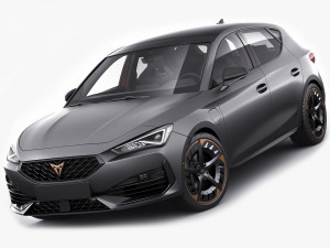 cupra leon 2021 3D 모델
