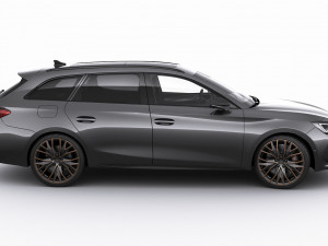 cupra leon sportstourer 2021 Modello 3D