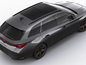cupra leon sportstourer 2021 3D Model
