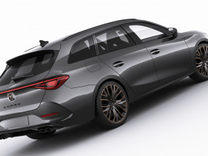 cupra leon sportstourer 2021 Modello 3D