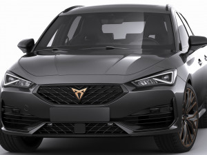 cupra leon sportstourer 2021 Modello 3D