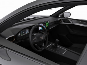 cupra leon sportstourer 2021 Modello 3D