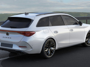 cupra leon sportstourer 2021 Modello 3D
