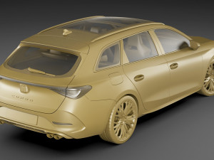 cupra leon sportstourer 2021 Modello 3D