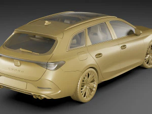 cupra leon sportstourer 2021 3D Model