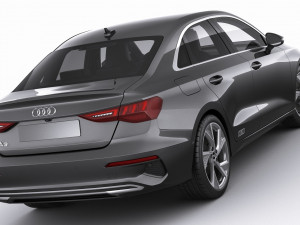 audi a3 sedan 2021 Modelo 3D