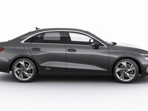 audi a3 sedan 2021 3D Model