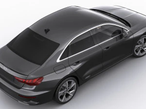 audi a3 sedan 2021 3D Model