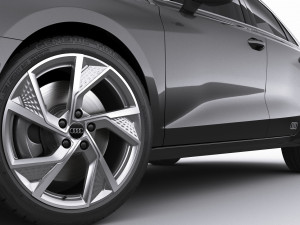 audi a3 sedan 2021 Modelo 3D