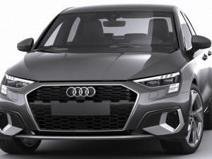 audi a3 sedan 2021 Modelo 3D