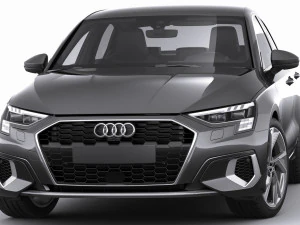 audi a3 sedan 2021 3D Model