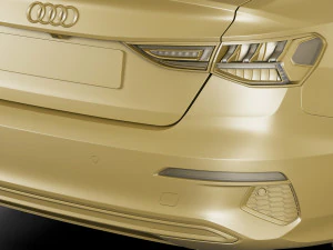 audi a3 sedan 2021 3D Model