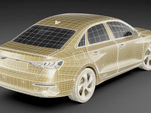 audi a3 sedan 2021 3D Model