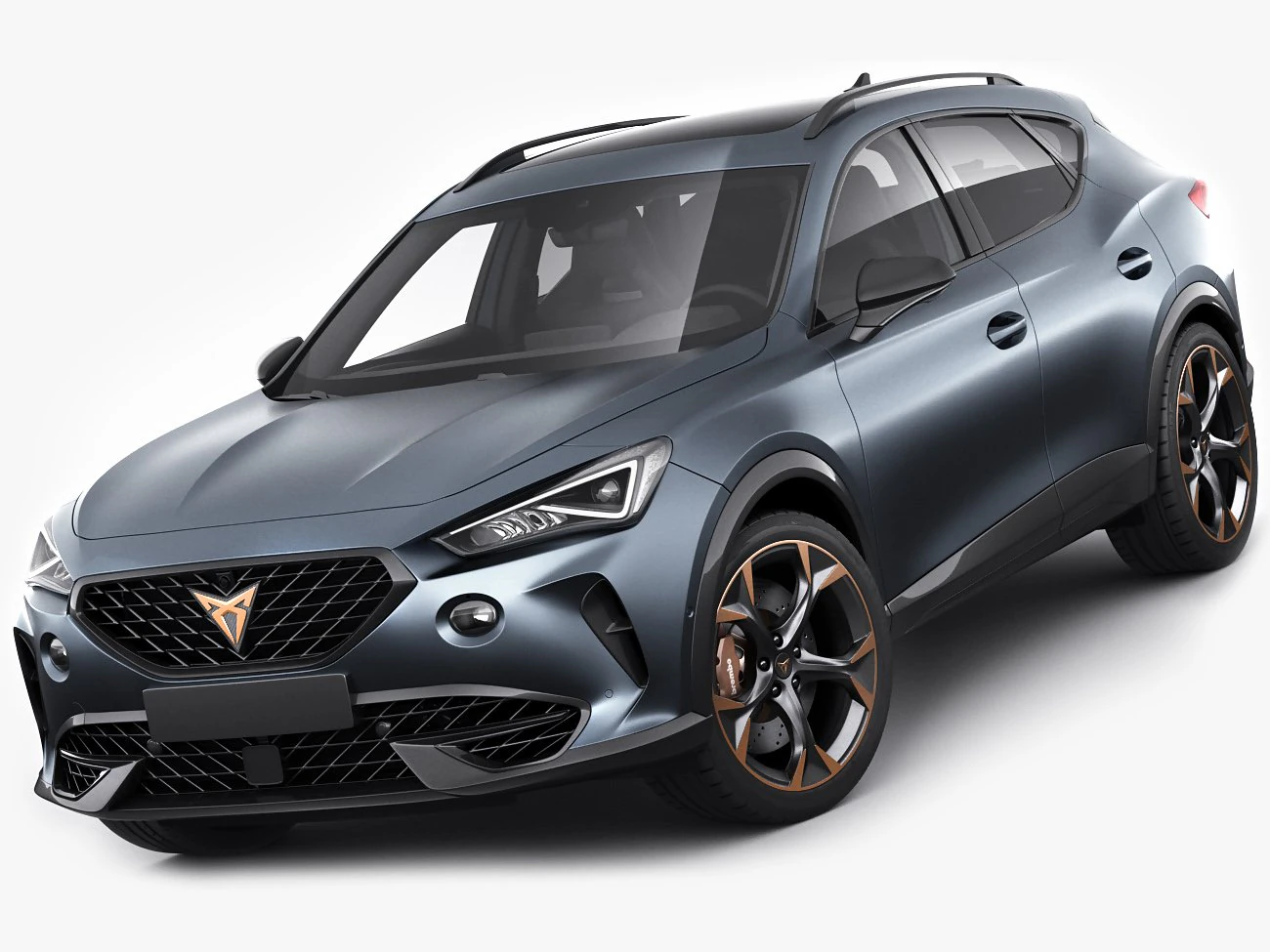 cupra formentor 2021 3D Model .c4d .max .obj .3ds .fbx .stl .blend 