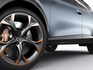 cupra formentor 2021 3D Model