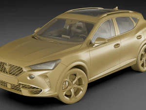 cupra formentor 2021 3D Model
