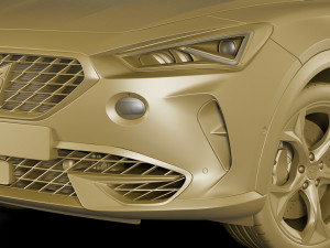 cupra formentor 2021 Modello 3D