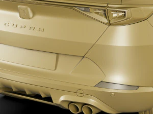 cupra formentor 2021 3D Model