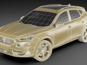 cupra formentor 2021 Modello 3D