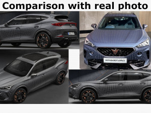 cupra formentor 2021 Modello 3D