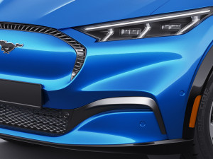 mustang 2021 mach-e electric suv 3D 모델