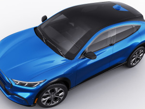 mustang 2021 mach-e electric suv 3D 모델