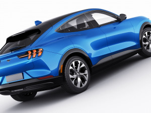mustang 2021 mach-e electric suv 3D 모델