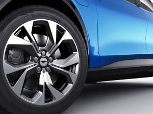 mustang 2021 mach-e electric suv 3D 모델