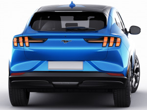 mustang 2021 mach-e electric suv 3D 모델
