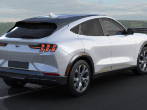 mustang 2021 mach-e electric suv 3D 모델
