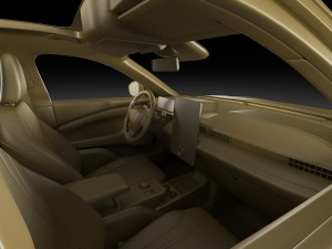 mustang 2021 mach-e electric suv 3D 모델