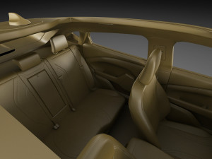 mustang 2021 mach-e electric suv 3D 모델