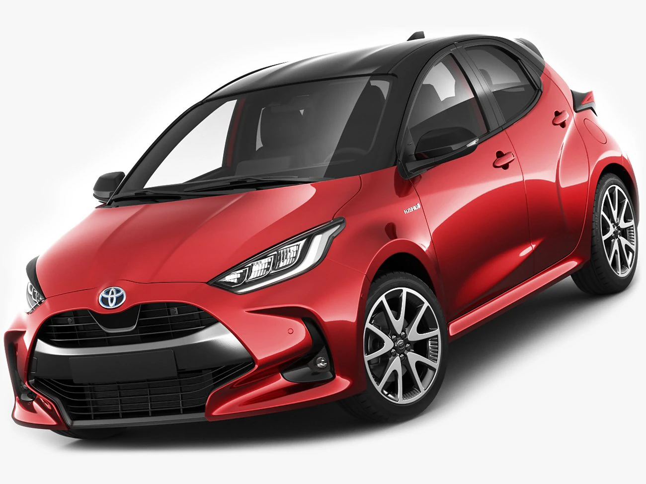 Toyota Yaris 2020 3D Modell .c4d .max .obj .3ds .fbx .stl .blend 