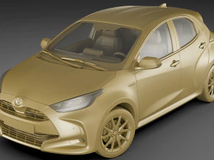Toyota Yaris 2020 3D Modell