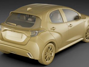 Toyota Yaris 2020 3D Modell