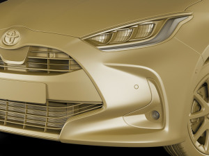 toyota yaris 2020 3D Модель