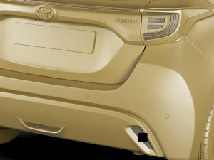 toyota yaris 2020 3D Модель