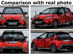 Toyota Yaris 2020 3D Modell