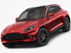 aston martin dbx 3D Model